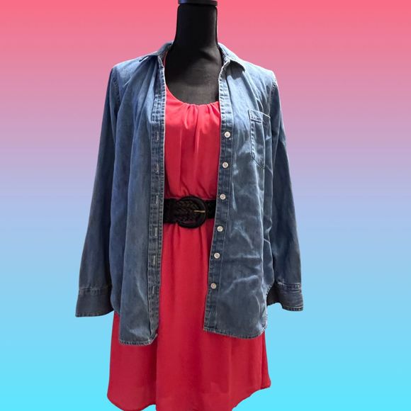 HOT PINK STRAPPY MINI DRESS - Picture 3 of 13